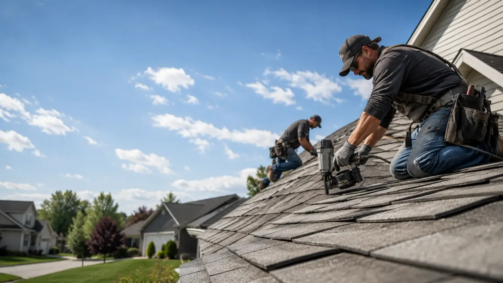 Storm Damage Roof Repair in Sciota, IL near me